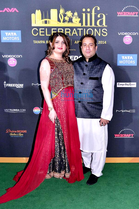 IIFA Awards 2014 Nida Rahat, Rahat Fateh Ali Khan Images Bollywood