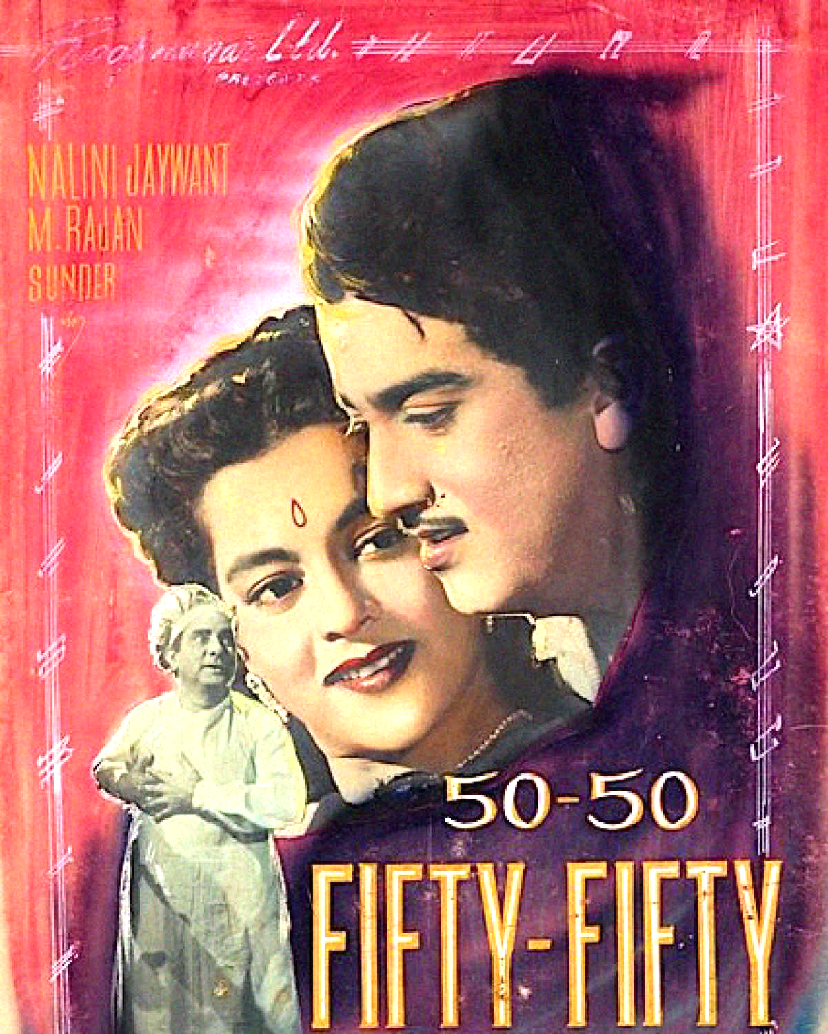Fifty Fifty Movie: Review | Release Date (1956) | Songs | Music ...