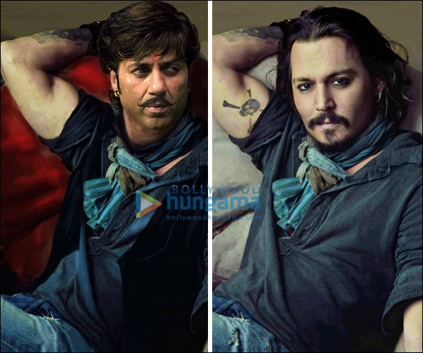 Johnny Depp in Sunny Deol’s Bhaiyyaji Superhit?