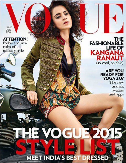 Check out: Kangna Ranaut sports a chic look on the cover of Vogue India