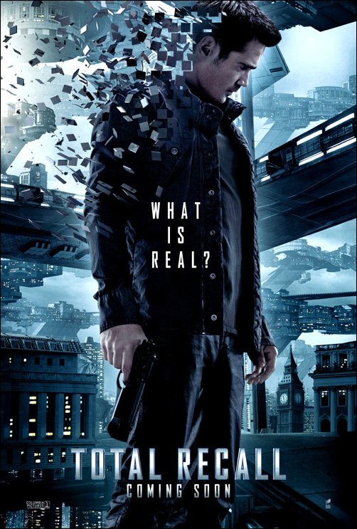 Win merchandise and movie tickets of Total Recall