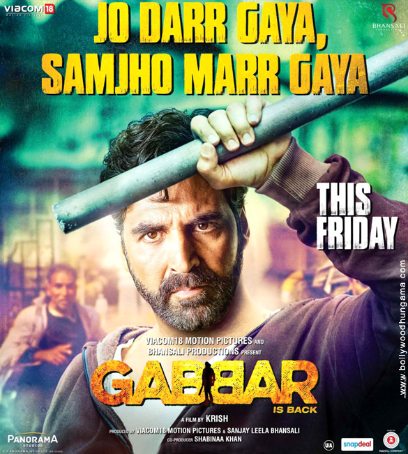 gabbar is back 2015 cover