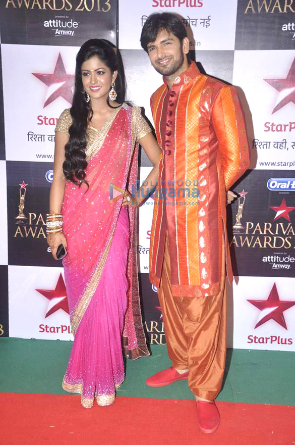star parivaar awards 2013 with suraj and sandhya