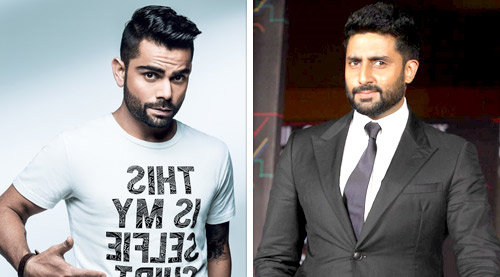 Virat Kohli and Abhishek Bachchan’s team join hands for charity ...