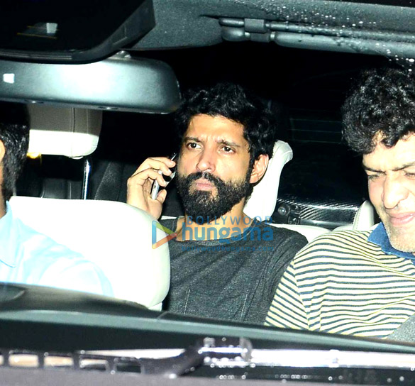 Farhan Akhtar & Shraddha Kapoor snapped post ‘Rock On!! 2’ shoot Farhan Akhtar & Shraddha Kapoor snapped post 'Rock On!! 2' shoot