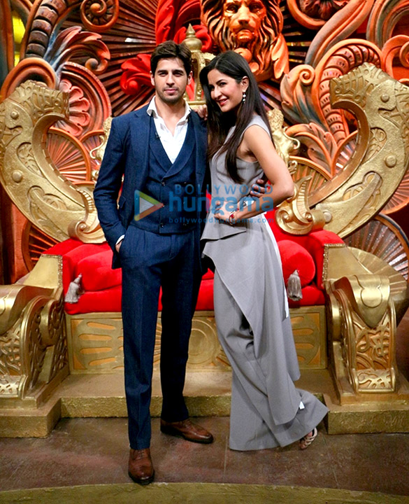 Promotions of 'Baar Baar Dekho' on the Comedy Nights ...