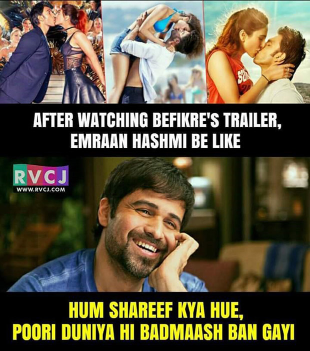 LOL: Aditya Chopra gets inspired by Emraan Hashmi for Befikre ...