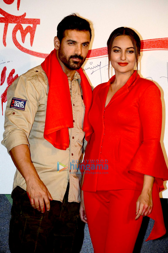 John Abraham & Sonakshi Sinha launch the song of ‘Force 2’ John Abraham & Sonakshi Sinha launch the song of 'Force 2'