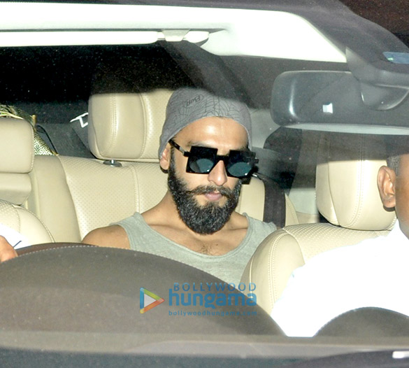 Ranveer Singh snapped post meeting Sanjay Leela Bhansali Ranveer Singh snapped post meeting Sanjay Leela Bhansali
