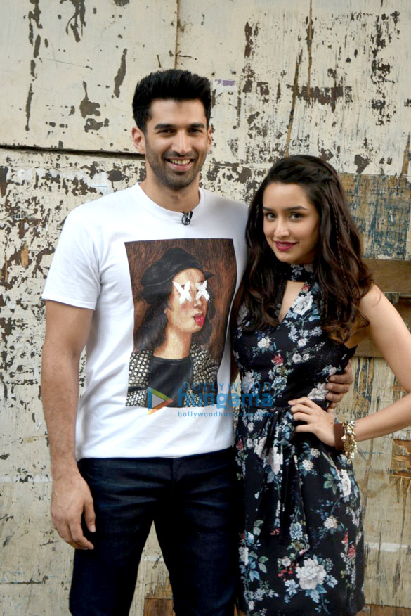 Shraddha Kapoor & Aditya Roy Kapur snapped at ‘Ok Jaanu’ promotions