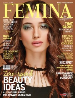 Tamannaah Bhatia On The Cover Of Femina