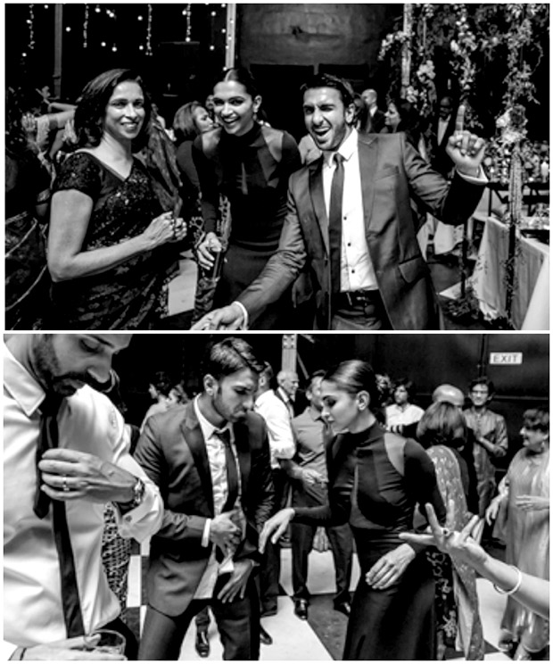 Here are unseen pictures of Deepika Padukone and Ranveer Singh at a wedding
