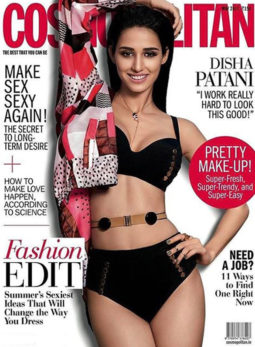 Disha Patani On The Cover Of Cosmopolitan, May 2017