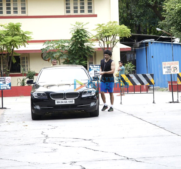 The hunky Aditya Roy Kapoor and the beautiful Rhea Chakraborty snapped at a gym The hunky Aditya Roy Kapoor and the beautiful Rhea Chakraborty snapped at a gym