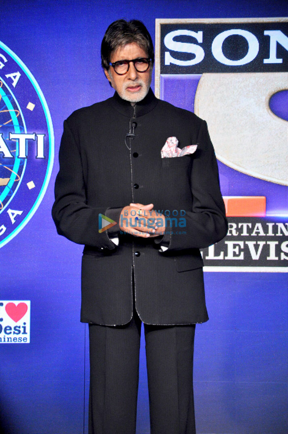 Amitabh Bachchan at the launch of ‘Kaun Banega Crorepati 9’ Amitabh Bachchan at the launch of 'Kaun Banega Crorepati 9'