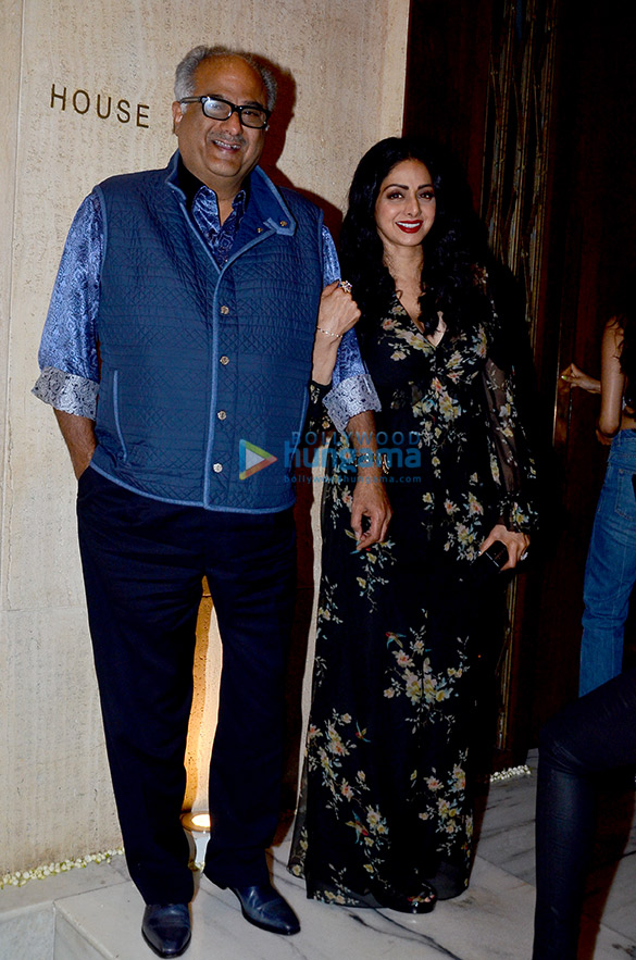 Rani Mukerji, Karan Johar and Farah Khan arrive at Manish Malhotra house for Sridevi’s birthday bash Rani Mukerji, Karan Johar and Farah Khan arrive at Manish Malhotra house for Sridevi's birthday bash