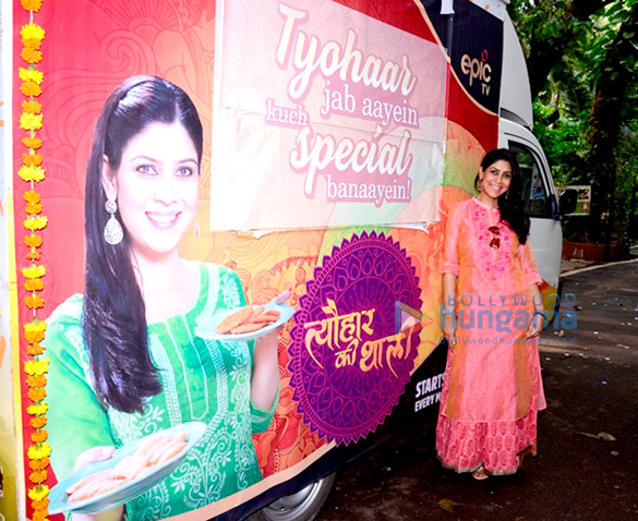 Sakshi Tanwar snapped promoting her upcoming show ‘Tyohaar Ki Thali’ Sakshi Tanwar snapped promoting her upcoming show 'Tyohaar Ki Thali'
