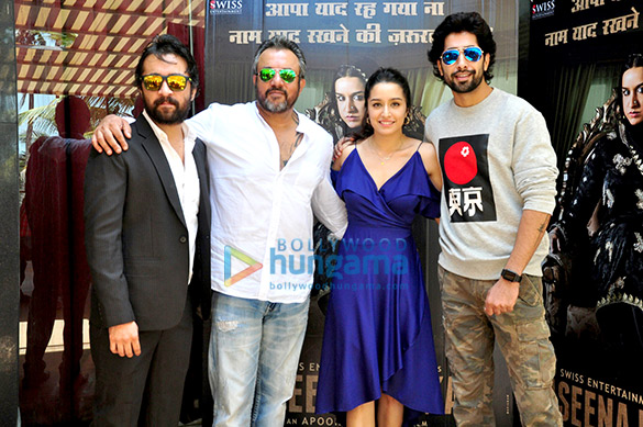 Press conference of ‘Haseena Parkar’ in Mumbai Press conference of 'Haseena Parkar' in Mumbai