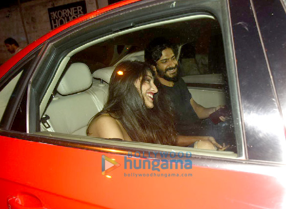 Harshvardhan Kapoor snapped with a mystery girl post dinner at The Korner House Harshvardhan Kapoor snapped with a mystery girl post dinner at Korner House