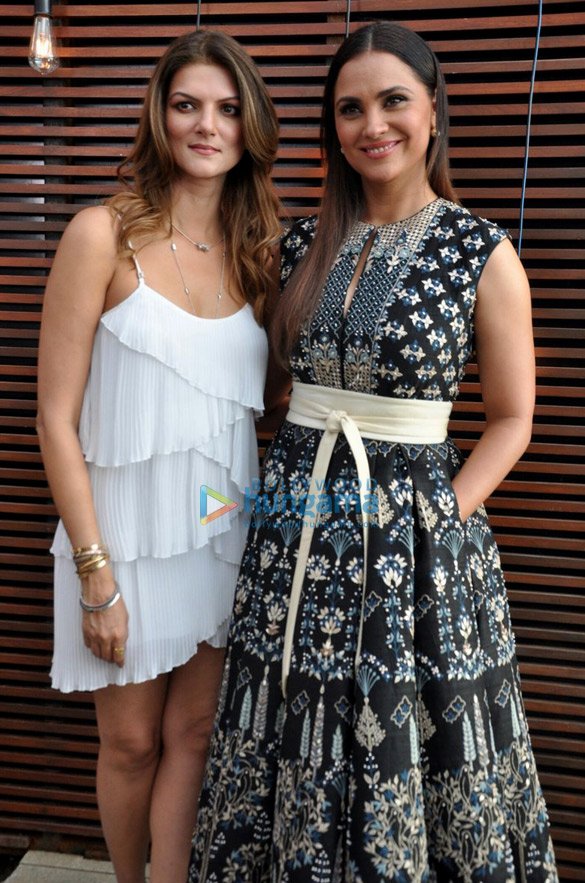 Lara Dutta and Nandita Mahtani at Miss Diva promotions Lara Dutta and Nandita Mahtani at Miss Diva promotions