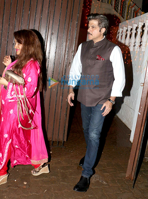Anil Kapoor, Karan Johar snapped attending a private Diwali bash Anil Kapoor, Karan Johar snapped attending a priavte Diwali bash