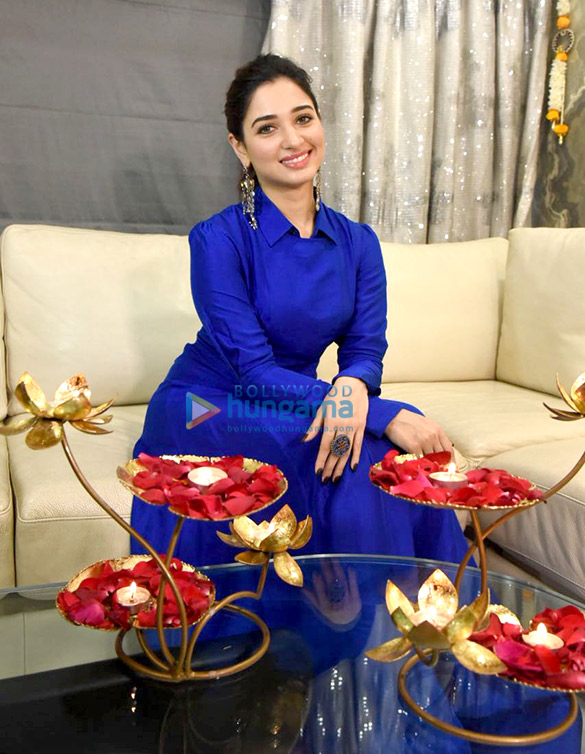 Tamannaah Bhatia snapped during a Diwali photo shoot | Tamannaah Bhatia ...