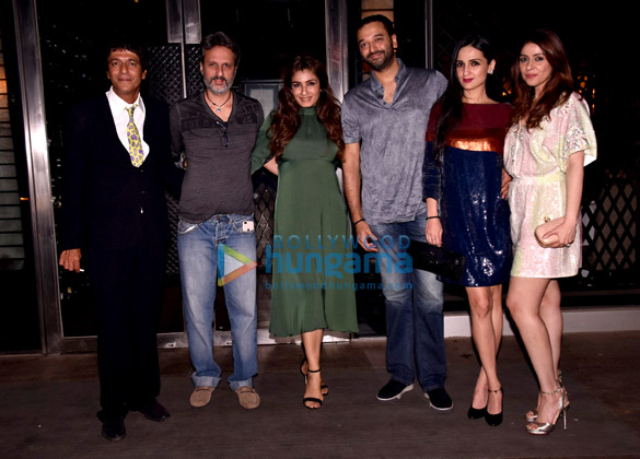 Raveena Tandon snapped with friends at Masala Bar Raveena Tandon snapped with friends at Masala Bar