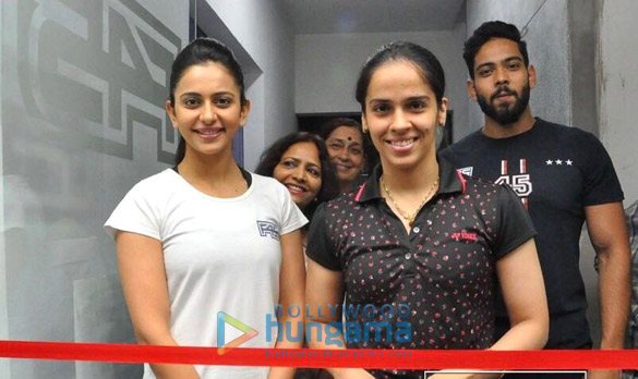 Saina Nehwal graces the launch of Rakul Preet’s fitness studio F45 in Hyderabad Saina Nehwal graces the launch of Rakul Preet's fitness studio F45 in Hyderabad
