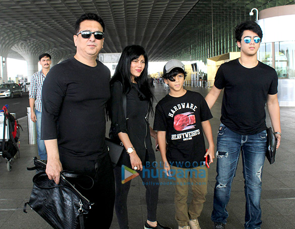 Sajid Nadiadwala, Shriya Sharan snapped at the airport Sajid Nadiadwala, Shriya Sharan snapped at the airport