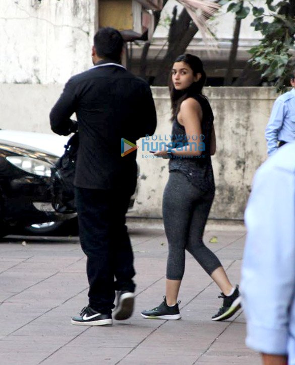 Alia Bhatt snapped at the gym Alia Bhatt snapped at the gym