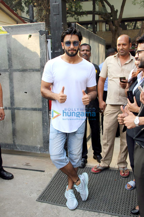 Ranveer Singh spotted at Otters Club Ranveer Singh spotted at Otters Club
