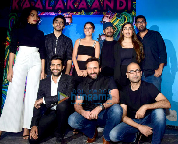 Saif Ali Khan and others grace the trailer launch of Kaalakaandi Saif Ali Khan and others grace the trailer launch of Kaalakaandi