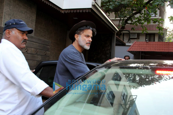 Anil Kapoor and Rhea Kapoor snapped in Juhu Anil Kapoor and Rhea Kapoor snapped in Juhu