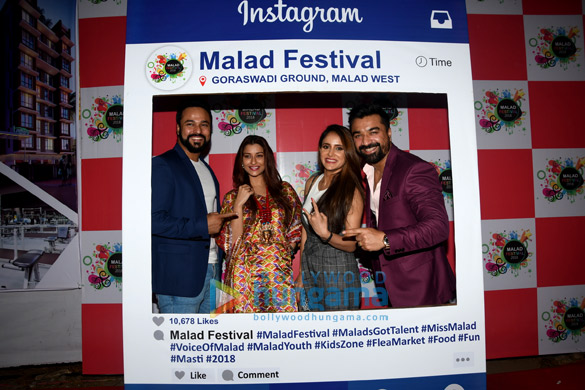 Celebs grace the inauguration of the Malad Festival 2018 Celebs grace the inauguration of the Malad Festival 2018