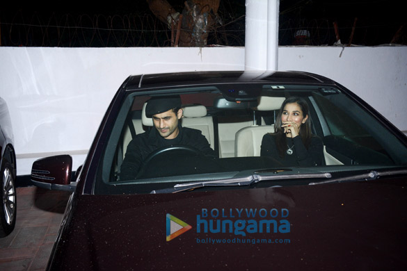 Sophie Choudry, Karan Tacker snapped at Manish Malhotra’s residence Sophie Choudry, Karan Tacker snapped at Manish Malhotra's home