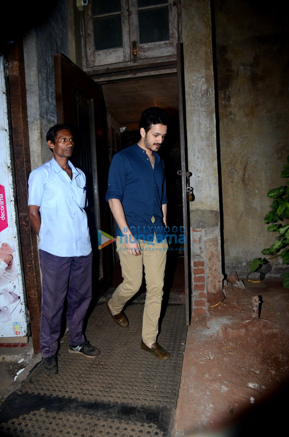 Akhil Akkineni snapped at Pali Bhuvan Akhil Akkineni snapped at Pali Bhuvan