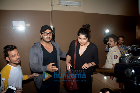 Arjun Kapoor and Anshula Kapoor snapped at PVR Juhu Arjun Kapoor and Anshula Kapoor snapped at PVR Juhu