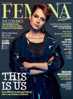 Kangna Ranaut On The Cover Of Femina