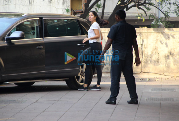 Katrina Kaif snapped outside her gym Katrina Kaif snapped outside her gym