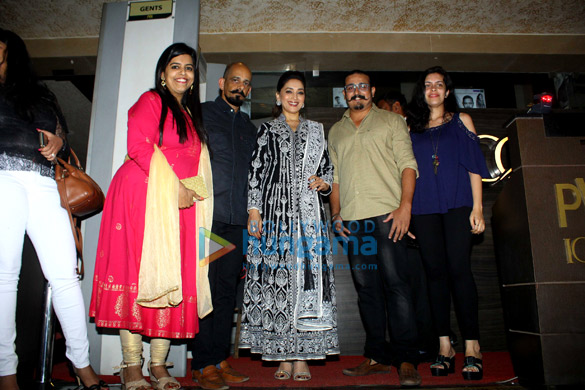 Madhuri Dixit attends special screening of Marathi movie Aapla Manus Madhuri Dixit attends special screening of Marathi movie Aapla Manus