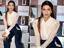 #FabulousFriday: Gauahar Khan pulls off the classiest white top-blue denim combo in the chicest way possible!