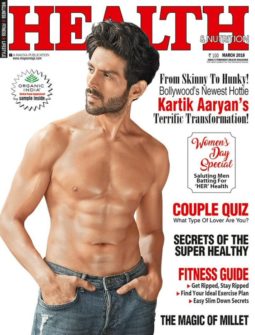 Kartik Aaryan On The Cover Of Health