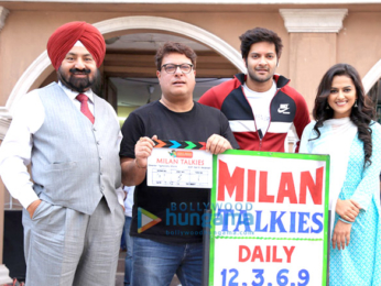 On The Sets Of The Movie Milan Talkies