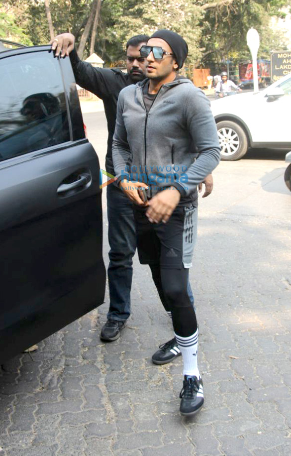 Ranveer Singh snapped at Otters Club Ranveer Singh snapped at Otters Club