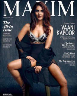Vaani Kapoor On The Cover Of Maxim,March 2018