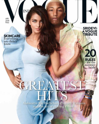 Queen of ultra-chic, Master of uber cool; Aishwarya Rai Bachchan with Pharrell Williams will never go out of Vogue