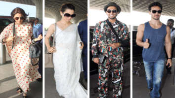 Weekly Airport Style: Anushka Sharma, Kangana Ranaut, Ranveer Singh and Tiger Shroff breeze in style!