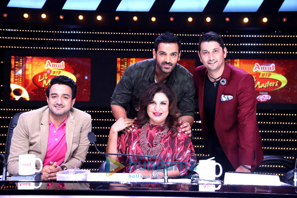 John Abraham snapped on the sets of DID Li’l Masters