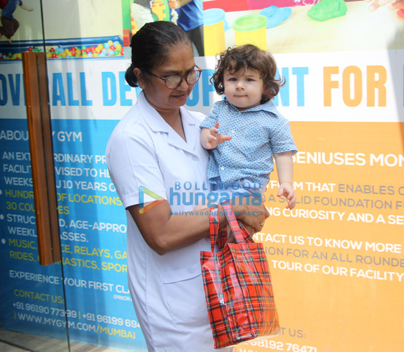 Taimur Ali Khan Snapped At His Play School Taimur Ali Khan