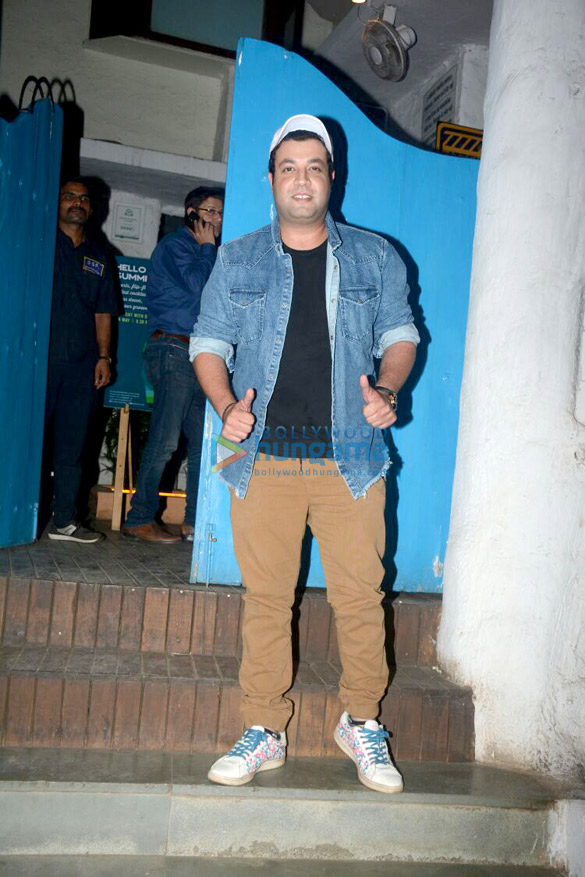 Varun Sharma snapped at Olive in Bandra Varun Sharma snapped at Olive in Bandra